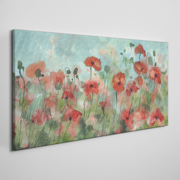 Tablou canvas Un peisaj floral într-o aură de primăvară