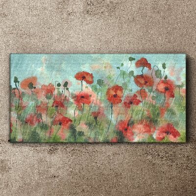 Tablou canvas Un peisaj floral într-o aură de primăvară