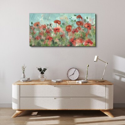 Tablou canvas Un peisaj floral într-o aură de primăvară