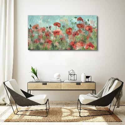 Tablou canvas Un peisaj floral într-o aură de primăvară