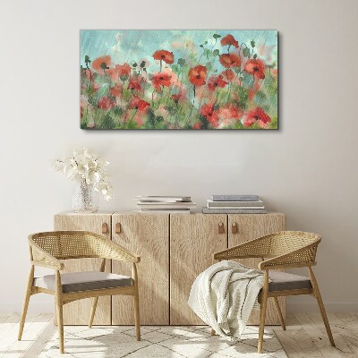 Tablou canvas Un peisaj floral într-o aură de primăvară