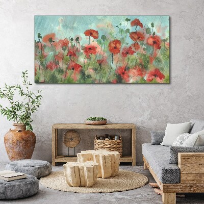 Tablou canvas Un peisaj floral într-o aură de primăvară