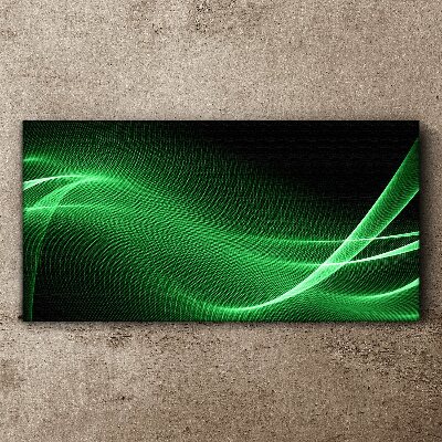 Tablou canvas Valuri de energie verde