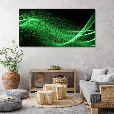 Tablou canvas Valuri de energie verde