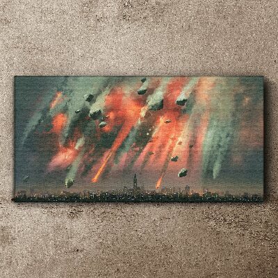 Tablou canvas Peisaj urban apocaliptic