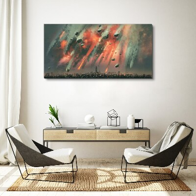 Tablou canvas Peisaj urban apocaliptic