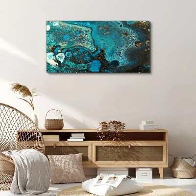 Tablou canvas Oceanul vârtej de culori