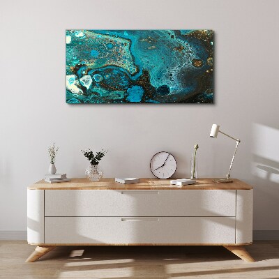Tablou canvas Oceanul vârtej de culori