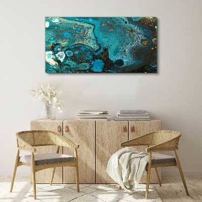 Tablou canvas Oceanul vârtej de culori