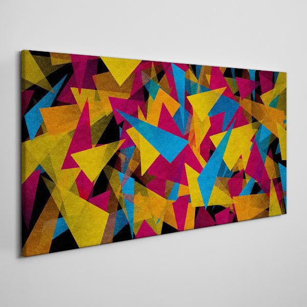 Tablou canvas Geometrii colorate în mișcare