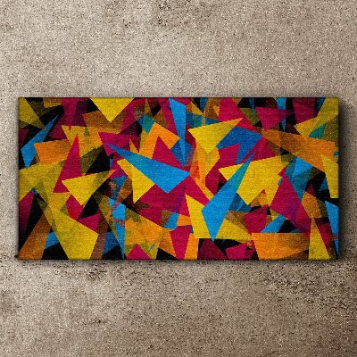Tablou canvas Geometrii colorate în mișcare