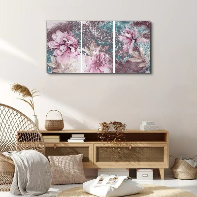 Tablou canvas Un vis floral in nuante pastelate