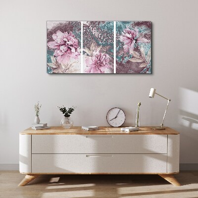 Tablou canvas Un vis floral in nuante pastelate
