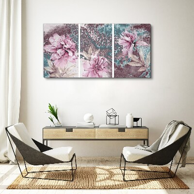 Tablou canvas Un vis floral in nuante pastelate