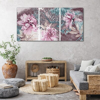Tablou canvas Un vis floral in nuante pastelate