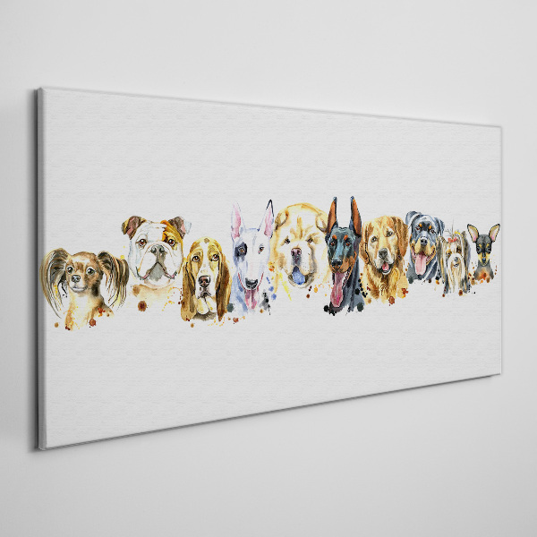 Tablou canvas Prietenii cu câini