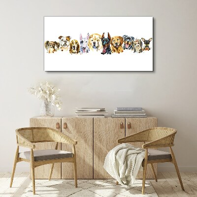 Tablou canvas Prietenii cu câini