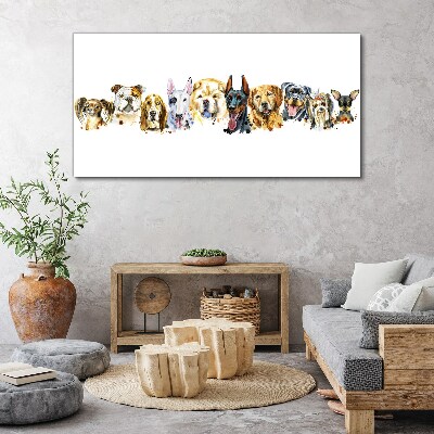 Tablou canvas Prietenii cu câini