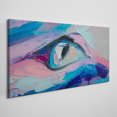 Tablou canvas Un aspect cețos în culori pastelate