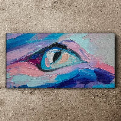 Tablou canvas Un aspect cețos în culori pastelate