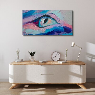 Tablou canvas Un aspect cețos în culori pastelate