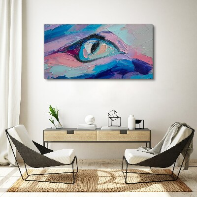 Tablou canvas Un aspect cețos în culori pastelate