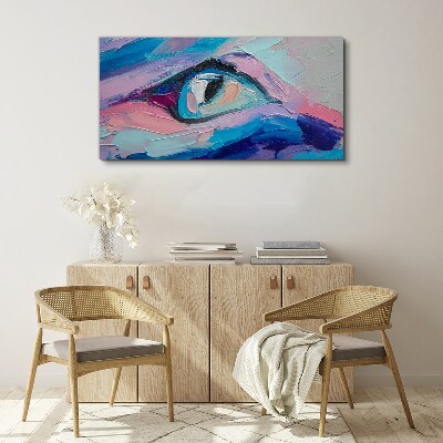 Tablou canvas Un aspect cețos în culori pastelate