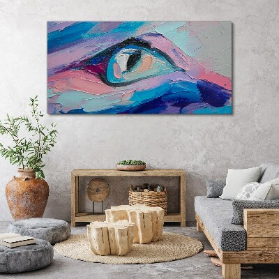 Tablou canvas Un aspect cețos în culori pastelate