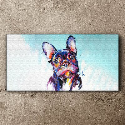 Tablou canvas Animal câine abstracție