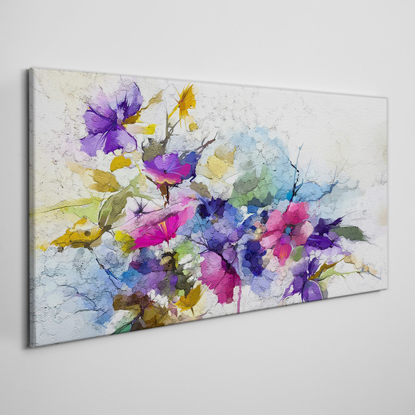 Tablou canvas Explozie florală de culori