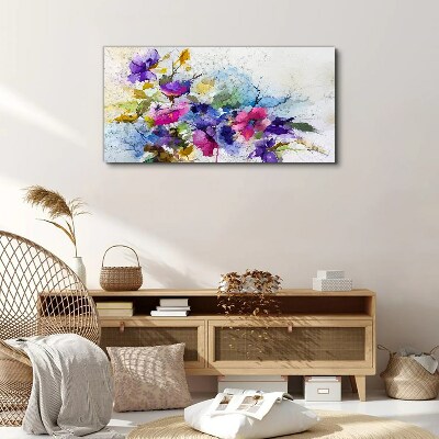 Tablou canvas Explozie florală de culori