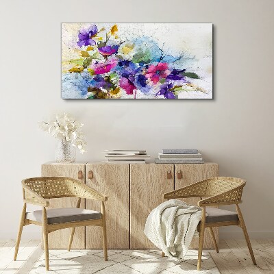 Tablou canvas Explozie florală de culori
