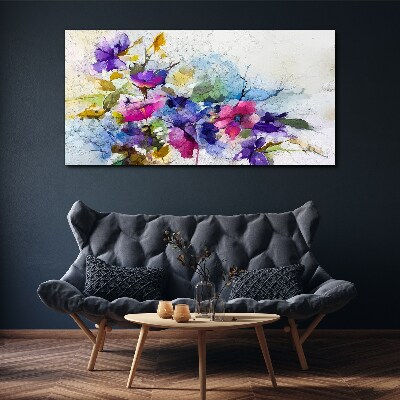 Tablou canvas Explozie florală de culori