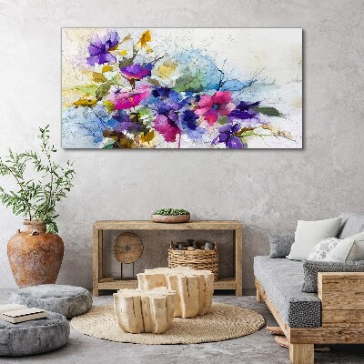 Tablou canvas Explozie florală de culori