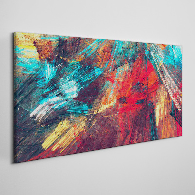 Tablou canvas Explozie dinamică de culori