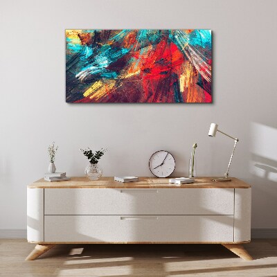 Tablou canvas Explozie dinamică de culori