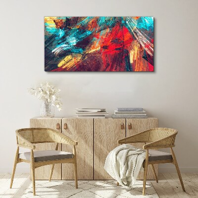 Tablou canvas Explozie dinamică de culori