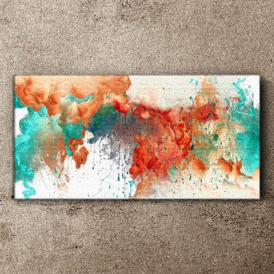 Tablou canvas Vârtejuri emoționale colorate