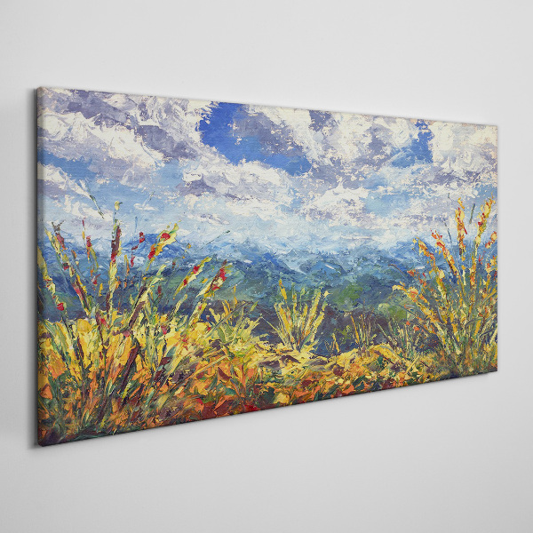 Tablou canvas Peisaje montane de vară