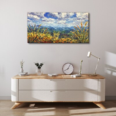Tablou canvas Peisaje montane de vară