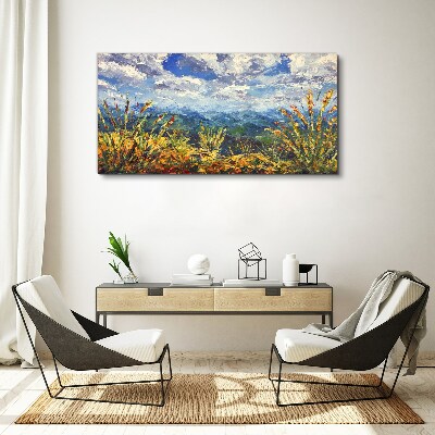 Tablou canvas Peisaje montane de vară