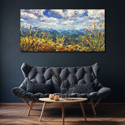 Tablou canvas Peisaje montane de vară
