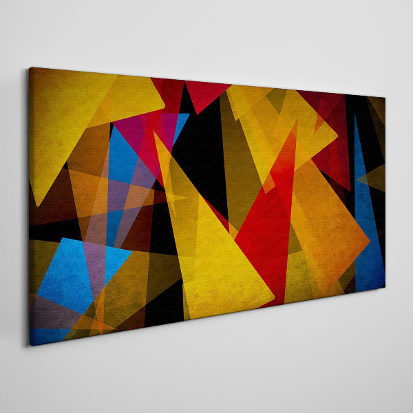 Tablou canvas Triunghiuri abstracte Geometrie