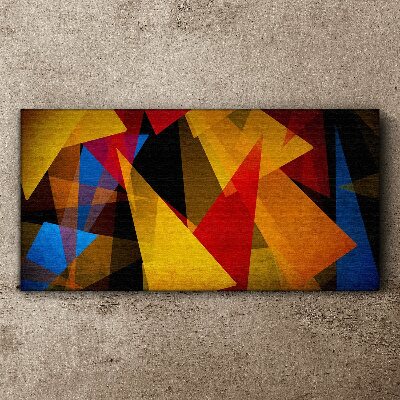 Tablou canvas Geometria culorii în mișcare