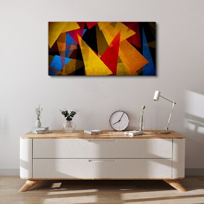 Tablou canvas Geometria culorii în mișcare