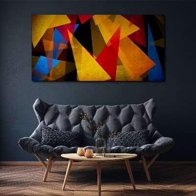 Tablou canvas Triunghiuri abstracte Geometrie