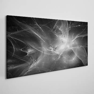 Tablou canvas Abstracții futuriste în monocrom