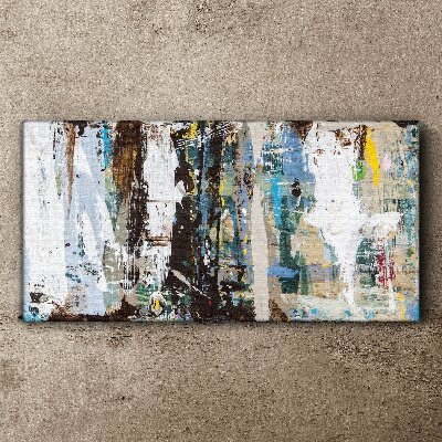 Tablou canvas Mozaic abstract de culori