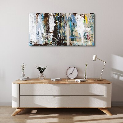 Tablou canvas Mozaic abstract de culori