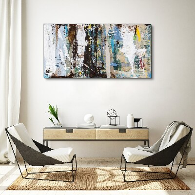 Tablou canvas Mozaic abstract de culori
